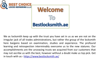bestlocksmith.ae-Locksmith Dubai