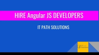 Hire Top Angular JS Developers