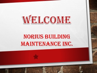 Norius Building Maintenance Inc