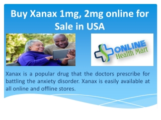 Buy Xanax 1mg, 2mg online for Sale in USA