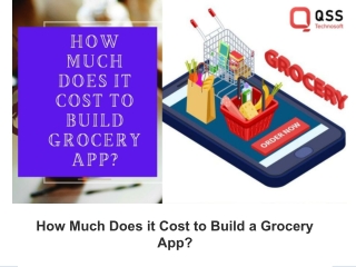 How Much Does it Cost to Build an App for Grocery Business