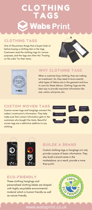 Clothing Tags in the UK