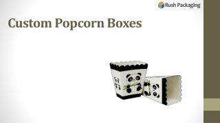 Custom Popcorn Packaging