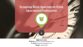 Scraping Rent Apartment from Apartmentfinder.com