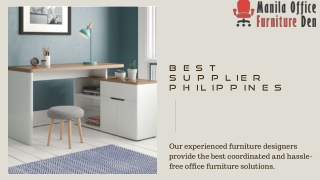 Office Furniture Philippines | Manila Office Furniture Den Corp