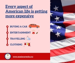 American Life is Getting More Expensive | News Agency in MI USA