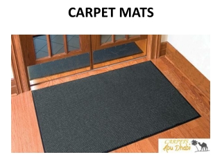 CARPET MATS