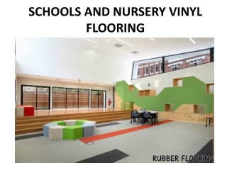 SCHOOLS AND NURSERY VINYL FLOORING