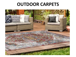 outdoor carpets