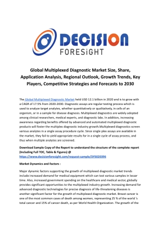 Global Multiplexed Diagnostic Market.docx