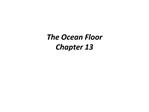 The Ocean Floor Chapter 13