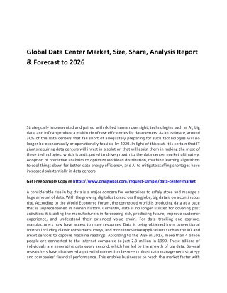 Global Data Center Market