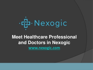 The Best Professional Healthcare Network - www.nexogic.com