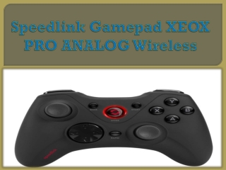 Speedlink Gamepad XEOX PRO ANALOG Wireless