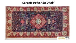 Carpets Doha Abu Dhabi