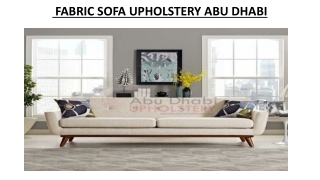 LEATHER SOFA UPHOLSTERY ABU DHABI