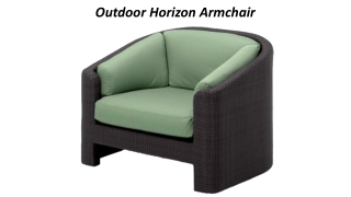 Outdoor Horizon Armchair