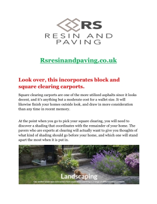 Resin Driveways Colchester