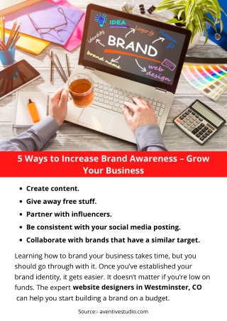 5 Ways to Increase Brand Awareness – Grow Your Business