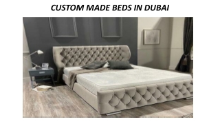 CUSTOM MADE BEDS IN DUBAI.