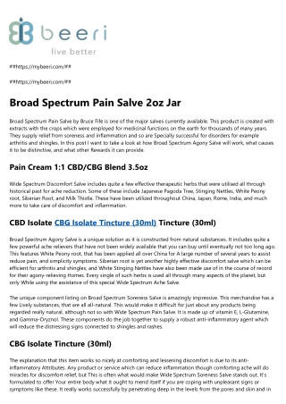CBD Isolate Tincture (30ml)