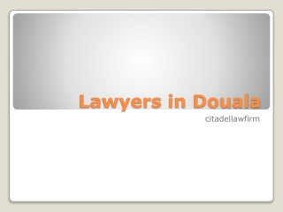 Lawyers in Douala