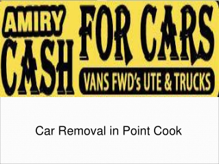 Car Removal in Point Cook