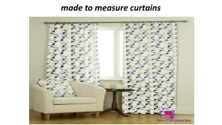 made to measure curtains