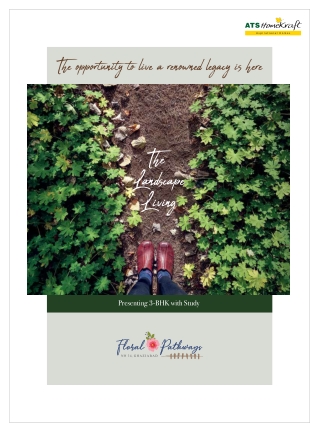 ATS Floral Pathways NH-24, Ghaziabad | Its A Place Where Nature