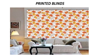 PRINTED BLINDS in dubai