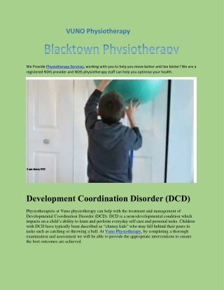 Blacktown Physiotherapy