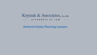 Amherst Estate Planning Lawyers