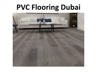 PVC Flooring Dubai