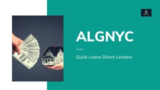 Quick Loans Direct Lenders