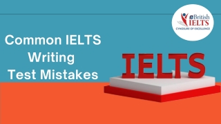 Common IELTS Writing Test Mistakes