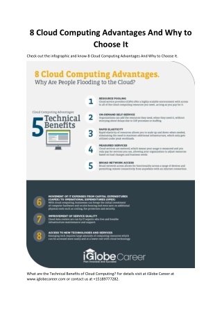 8 Cloud Computing Advantages And Why to Choose It