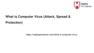 What is Computer Virus (Attack, Spread & Protection)
