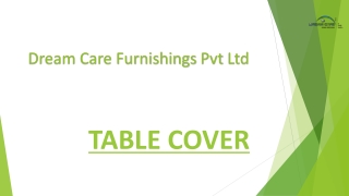 table cover