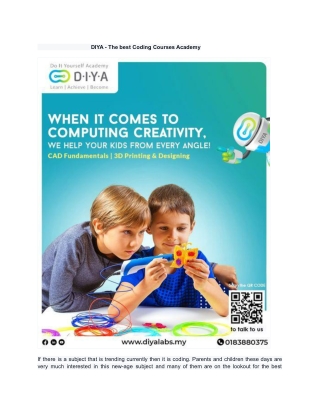 DIYA - The best Coding Courses Academy