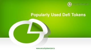 Popularly Used Defi Tokens
