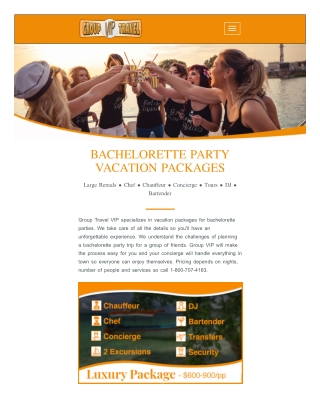 Enjoy Orlando Bachelorette Party with GroupTravelVIP