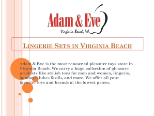 Lingerie Stores in Virginia Beach