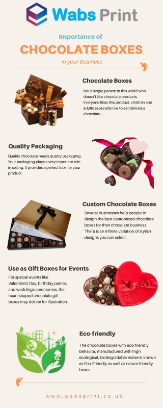 Quality Chocolate Boxes in the UK at Cheap Price