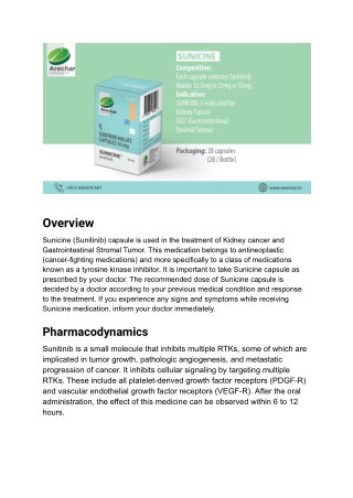 Sunicine-magicine pharma