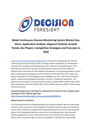 Global Continuous Glucose Monitoring System Market.docx