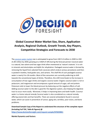 Global Coconut Water Market.docx