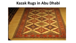 Kazak Rugs Abu Dhabi