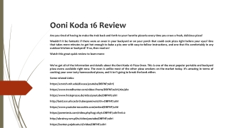 Ooni Koda 16 Review