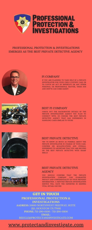 Private Investigations Companies