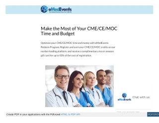 Gift Card Redemption of CME:CE Registration